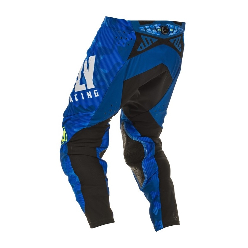 Motocross Hose FLY Racing Evolution blau und weiß