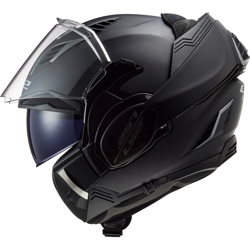 Klappbarer Motorradhelm LS2 FF900 Valiant II Solid Black Matte