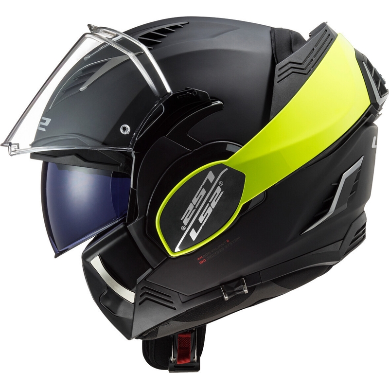 LS2 FF900 Valiant II Hammer schwarz-fluo gelb flip-up Motorradhelm Ausverkauf