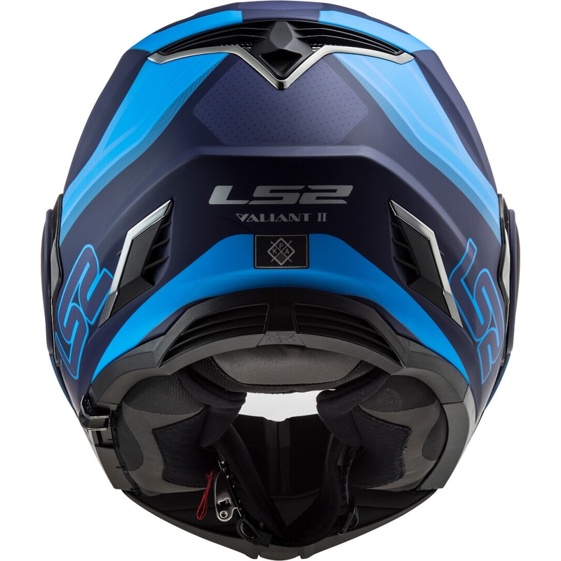 LS2 FF900 Valiant II Orbit blau klappbarer Motorradhelm