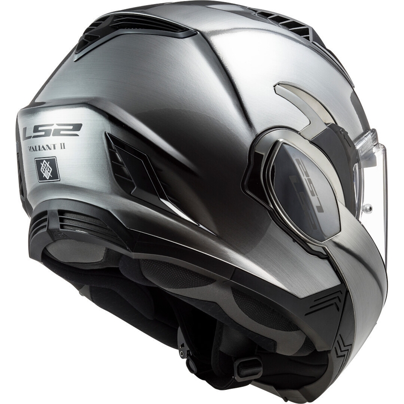 Klappbarer Motorradhelm LS2 FF900 Valiant II Jeans titanium Ausverkauf