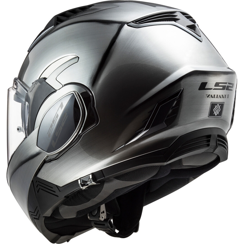 Klappbarer Motorradhelm LS2 FF900 Valiant II Jeans titanium Ausverkauf
