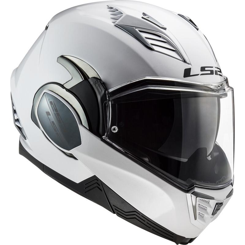 LS2 FF900 Valiant II Solid White Motorradhelm