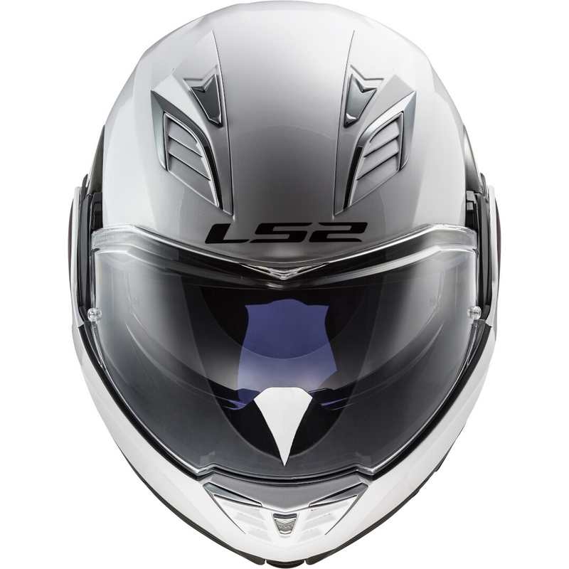 LS2 FF900 Valiant II Solid White Motorradhelm