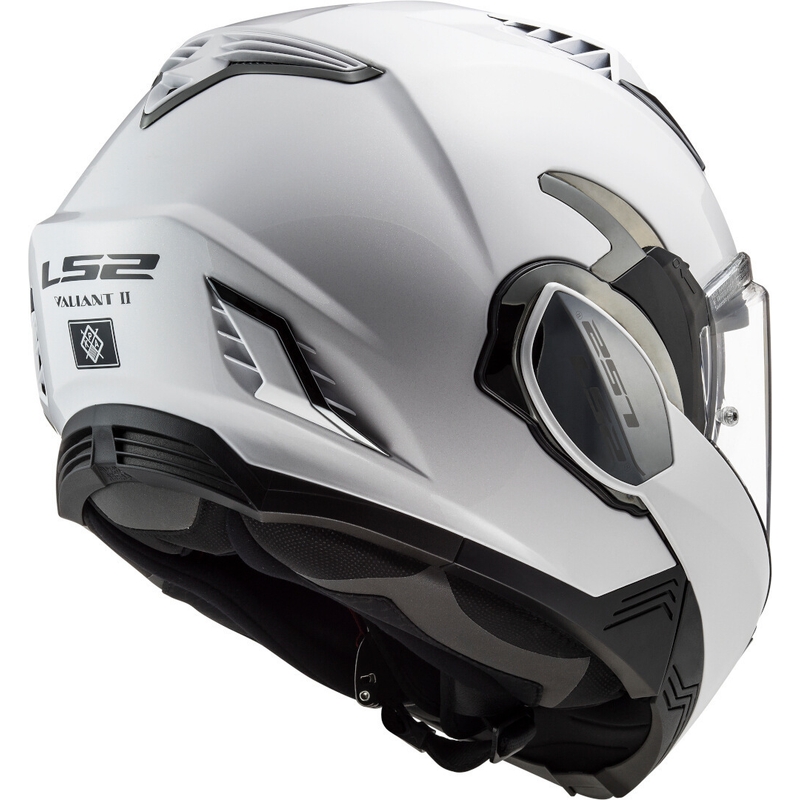 LS2 FF900 Valiant II Solid White Motorradhelm