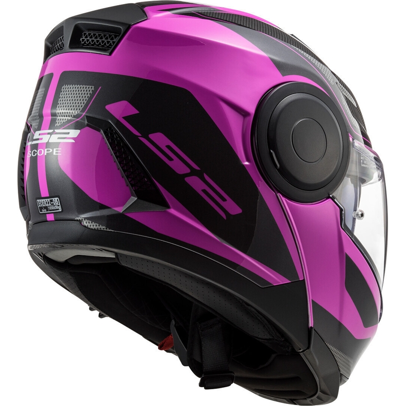 LS2 FF902 Scope Axis Motorradhelm schwarz-violett