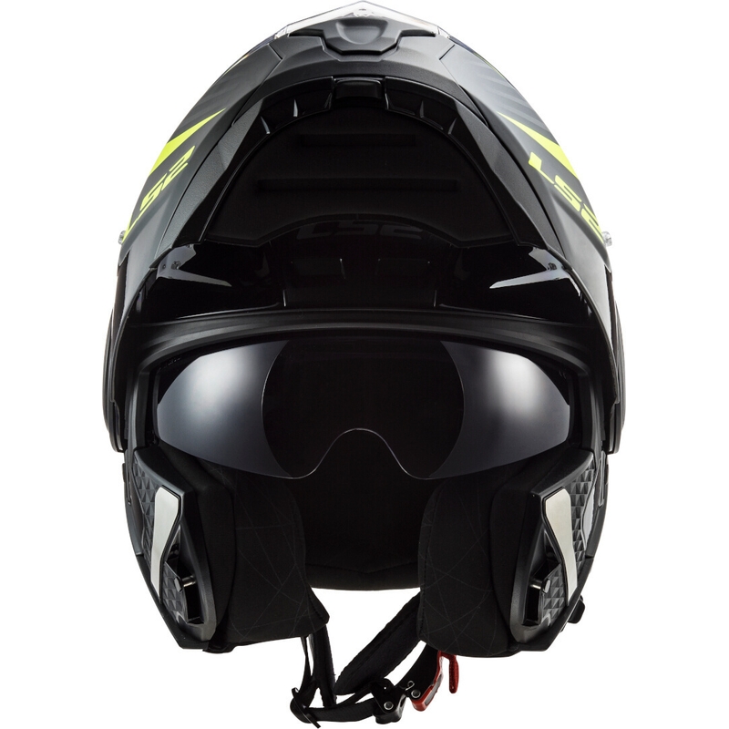 LS2 FF902 Scope Skid schwarz-fluo gelb Motorradhelm