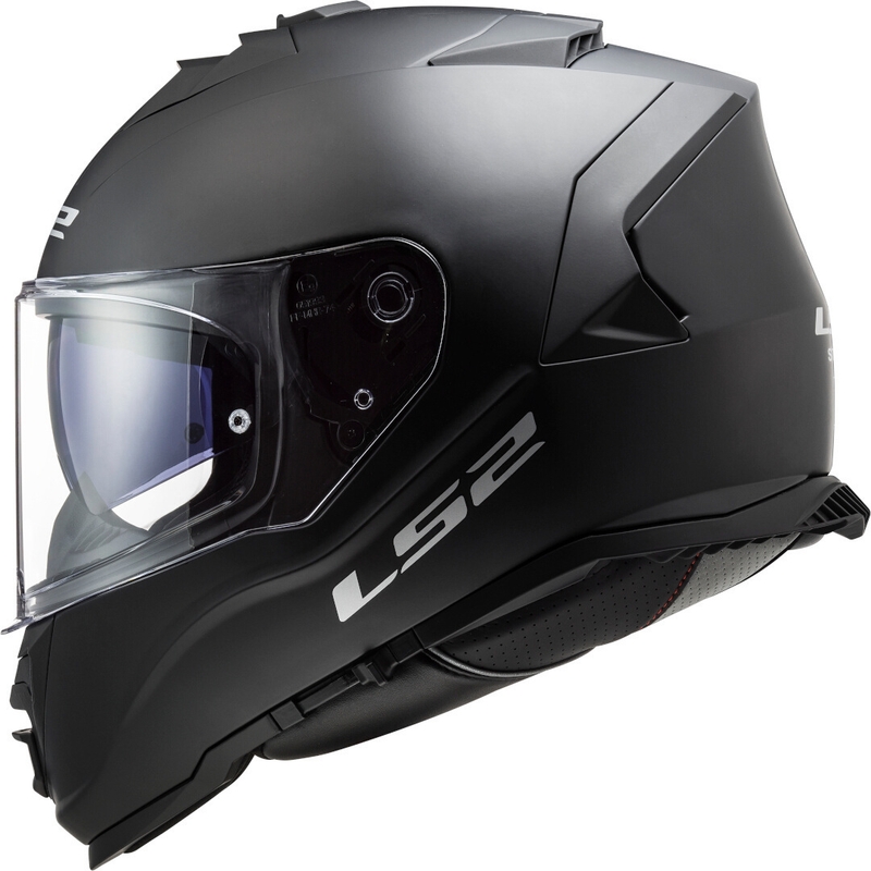 LS2 FF800 Storm Solid Black Matte Integral Motorradhelm