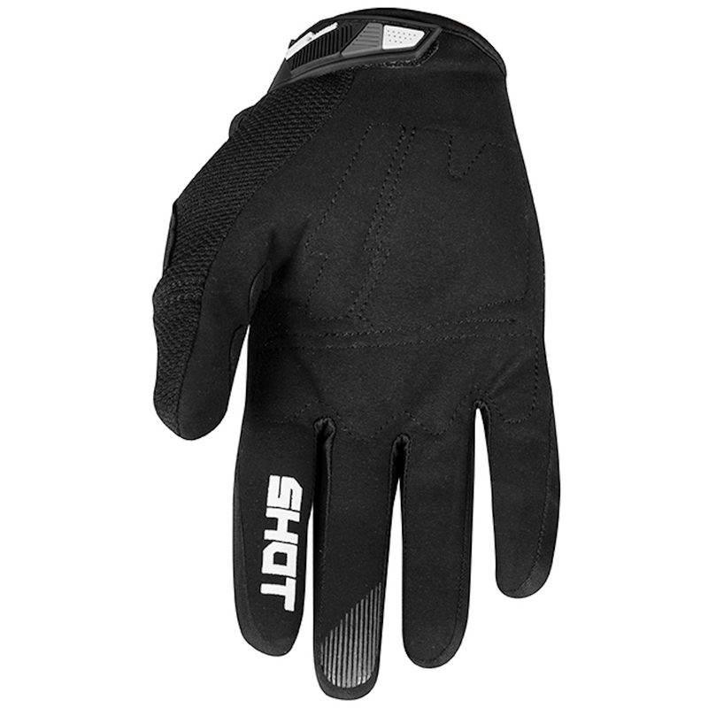 Motocross Handschuhe Shot Contact Trust schwarz-grau-weiß Ausverkauf