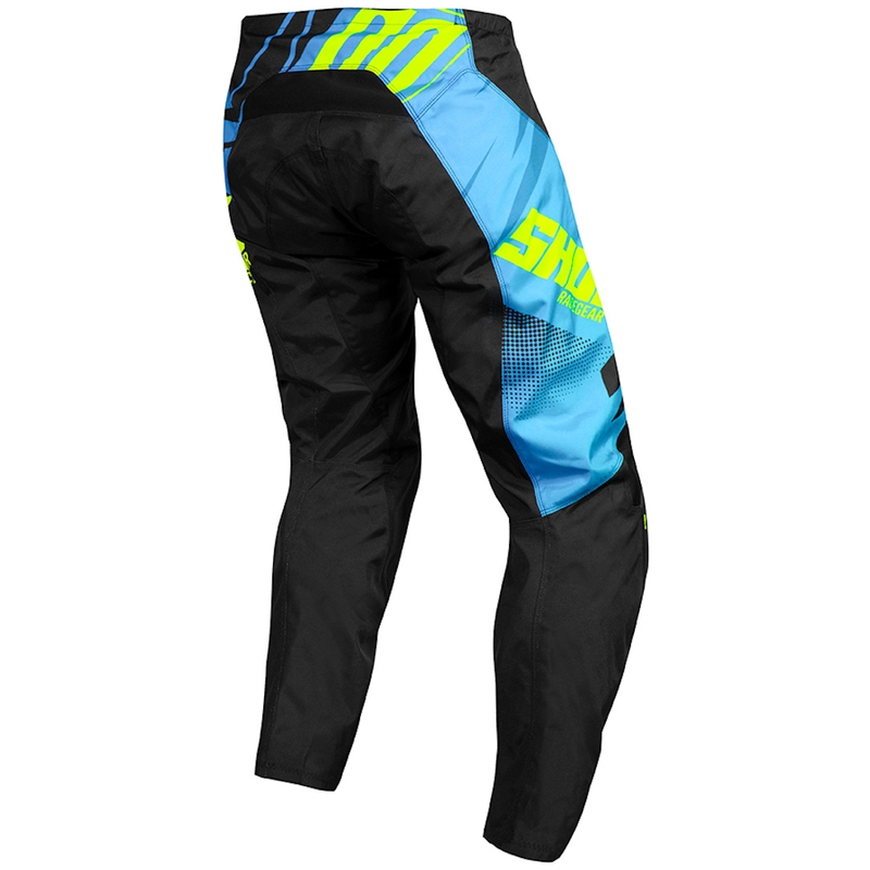 Motocross Hose Shot Devo Ventury blau-schwarz-fluo gelb Ausverkauf