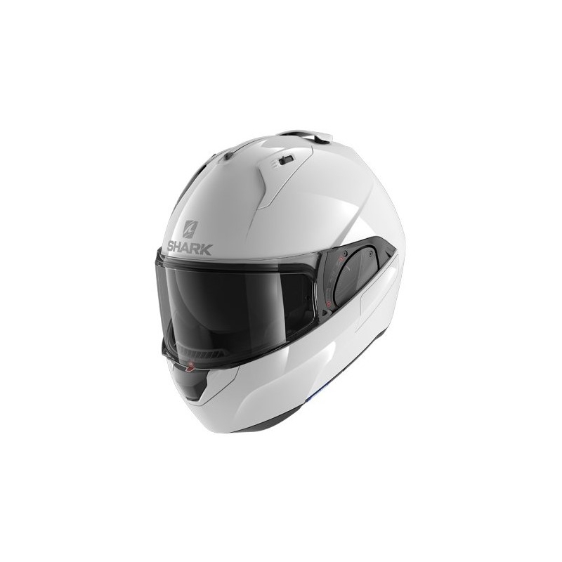 SHARK EVO-ES Blank weiß tipping Helm Ausverkauf