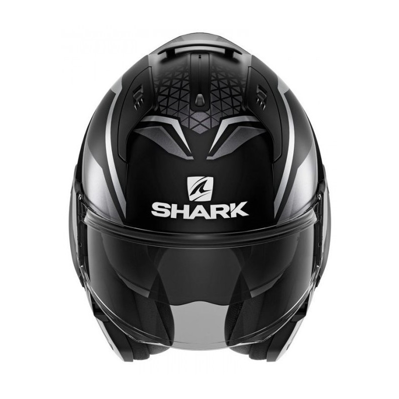 Klapphelm SHARK EVO-ES Yari schwarz-grau