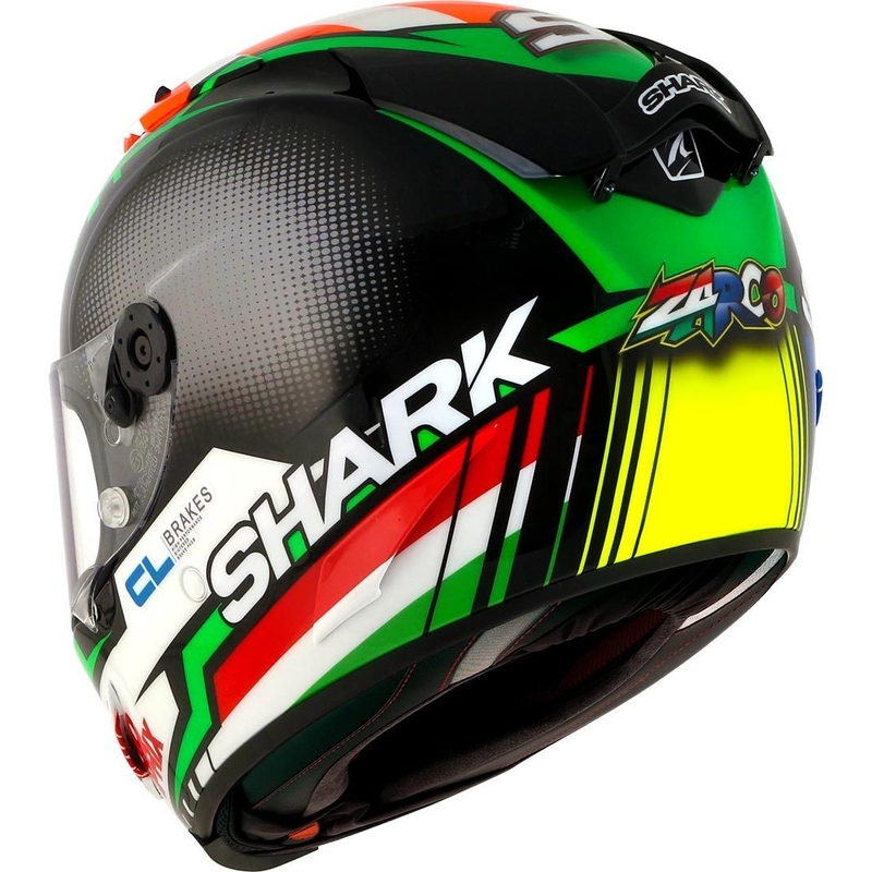 Integralhelm SHARK RACE-R PRO Zarco Replica 2017 schwarz-rot-grün