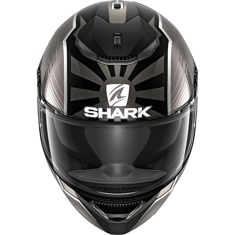 Integralhelm SHARK SPARTAN 1.2 Zarco Malaysia GP Mat schwarz-silber-anthrazit Ausverkauf