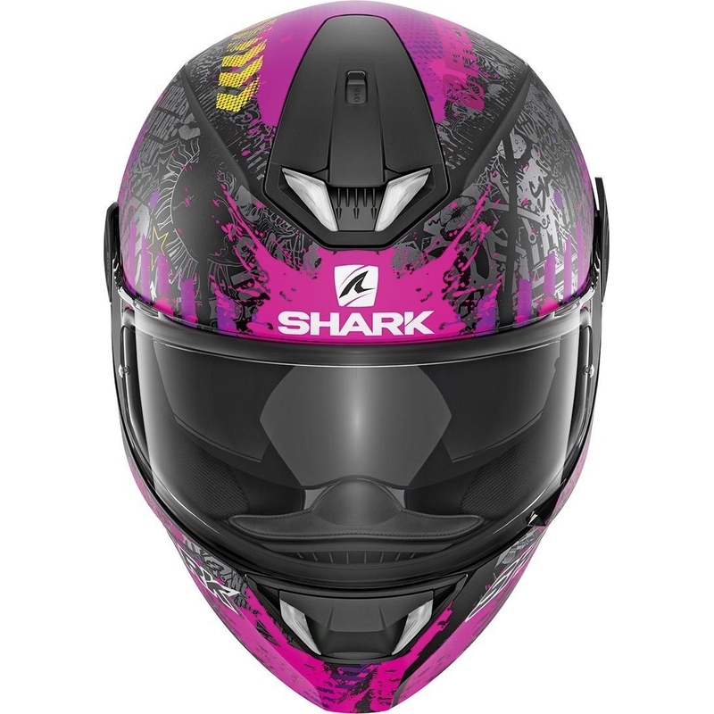 Integral Helm SHARK SKWAL 2.2 Switch Riders 2 Mat Replica schwarz und lila Ausverkauf