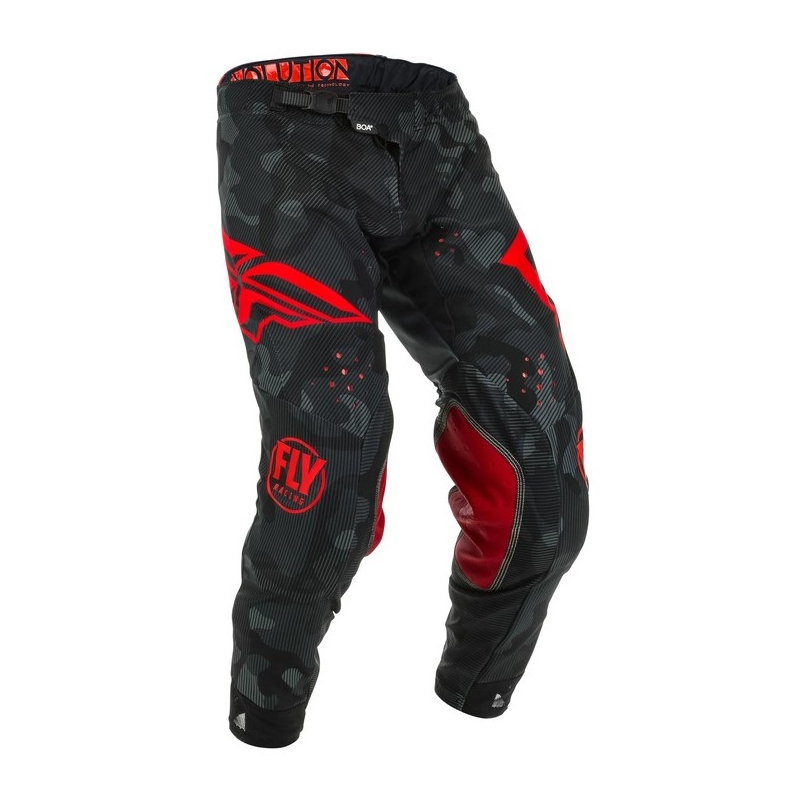 Motocross Hose FLY Racing Evolution rot und schwarz