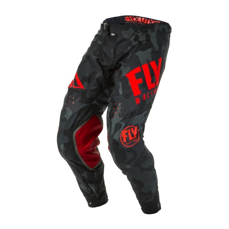 Motocross Hose FLY Racing Evolution rot und schwarz