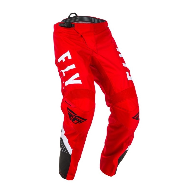 Motocross Hose FLY Racing F-16 2020 rot-schwarz-weiß