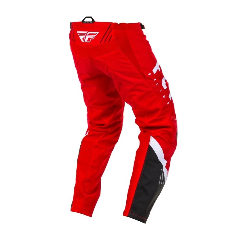 Motocross Hose FLY Racing F-16 2020 rot-schwarz-weiß