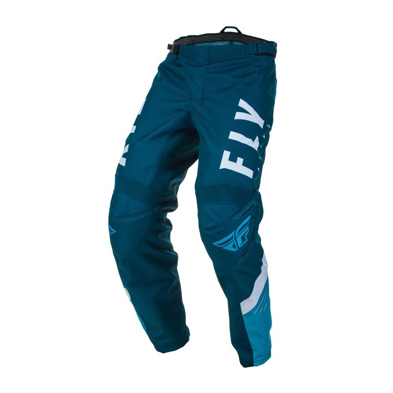 Motocross Hose FLY Racing F-16 2020 blau und weiß