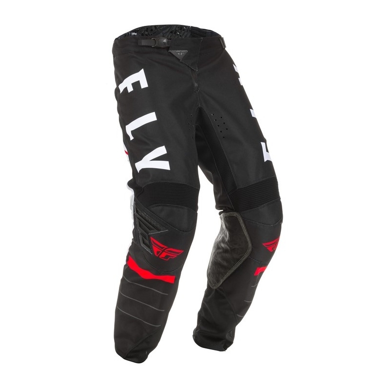Motocross Hose FLY Racing Kinetic K120 schwarz-weiß-rot