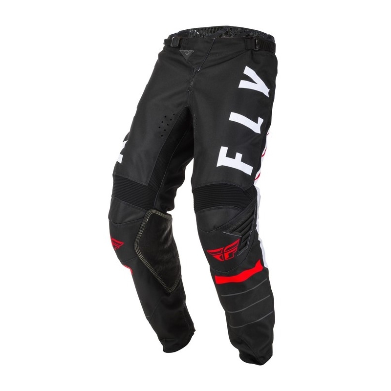 Motocross Hose FLY Racing Kinetic K120 schwarz-weiß-rot