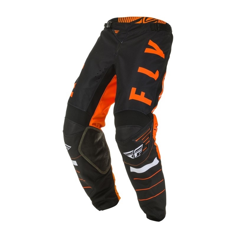 Motocross Hose FLY Racing Kinetic K120 orange-schwarz-weiß