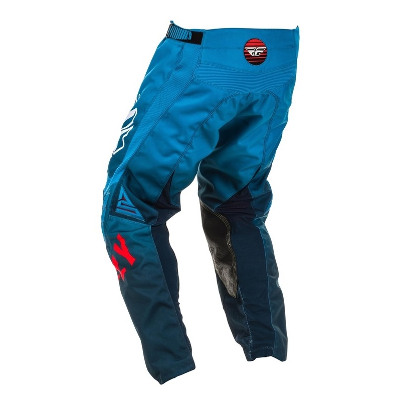 Motocross-Hose FLY Racing Kinetic K220 blau-weiß-rot
