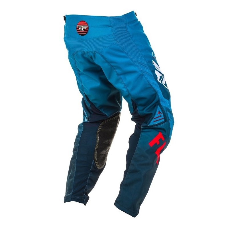 Motocross-Hose FLY Racing Kinetic K220 blau-weiß-rot