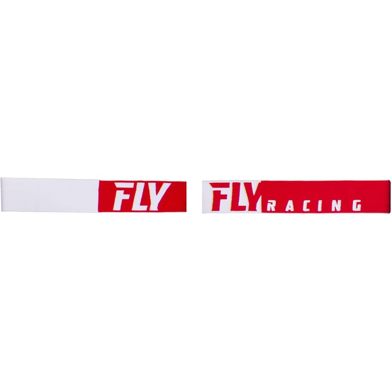 Motocrossbrille FLY Racing Zone PRO 2019 rot-weiß (rot verchromtes Plexiglas) Ausverkauf