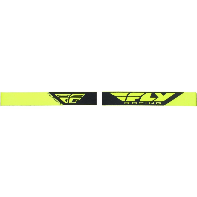 Motocrossbrille FLY Racing Focus 2019 schwarz-fluo-gelb (klares Plexiglas) Ausverkauf