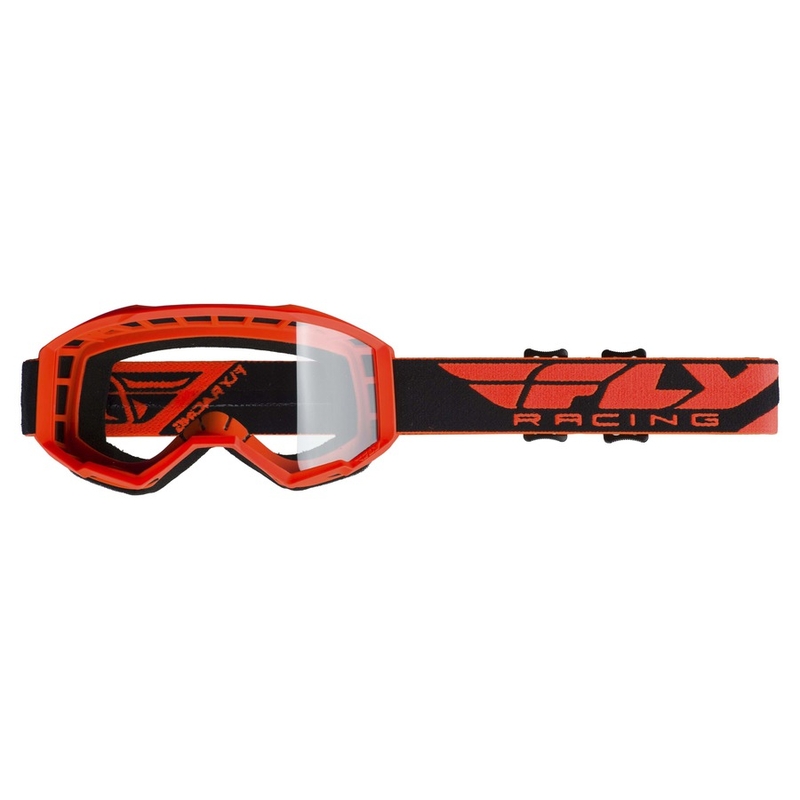 Motocrossbrille FLY Racing Focus 2019 schwarz-orange Ausverkauf