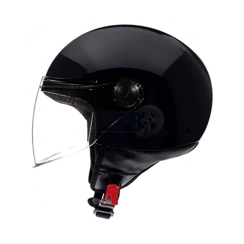 MT Street offener Motorradhelm schwarz Ausverkauf