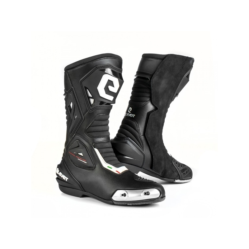 Motorradstiefel Eleveit SP-01 WP schwarz Ausverkauf