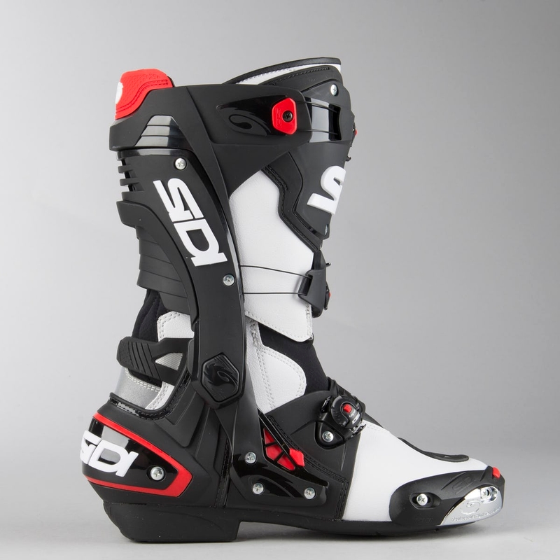 Motorradstiefel SIDI REX weiß-schwarz Ausverkauf