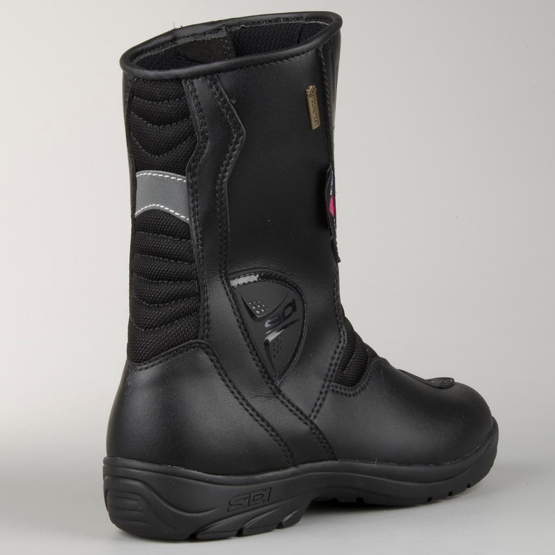 Damen SIDI Gavia Gore Schwarz Motorradstiefel