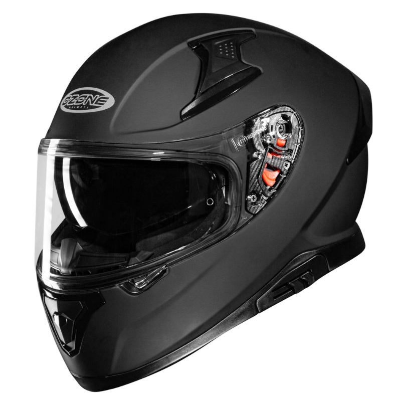 Ozone Arrow Integral Motorradhelm schwarz matt