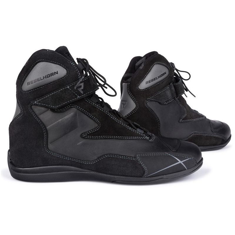 Rebelhorn Spark Schwarz-Grau Motorradstiefel Ausverkauf