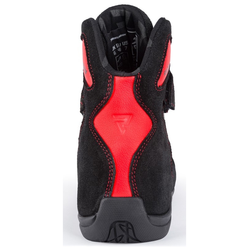 Rebelhorn Spark Schwarz-Fluo Rot Motorradstiefel Ausverkauf