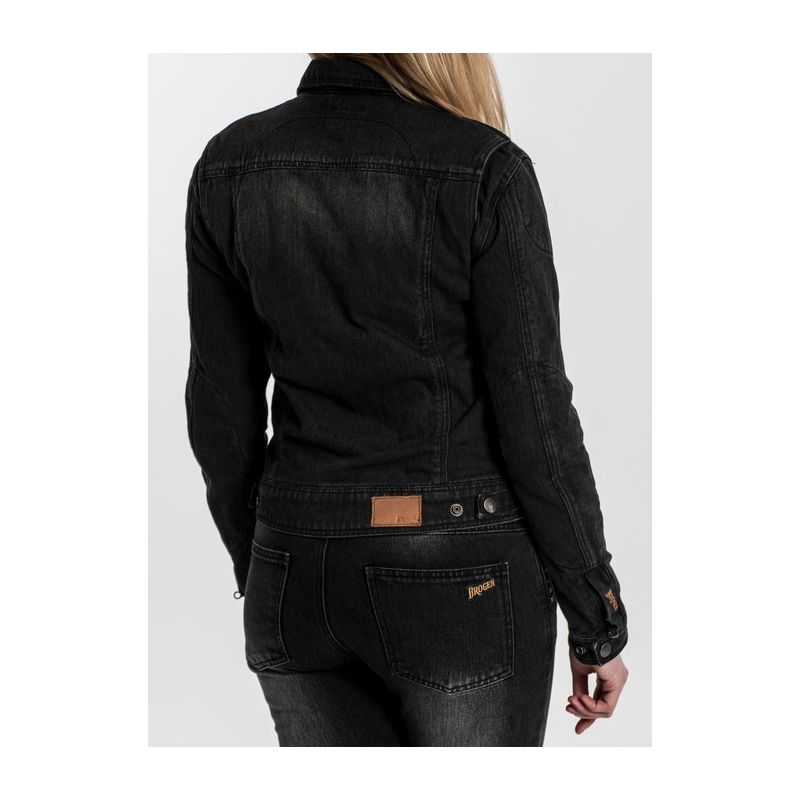 Damen Motorradjacke BROGER Florida schwarz Ausverkauf