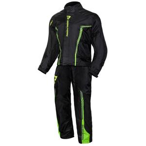 Rebelhorn Patrol Schwarz-Fluo Gelbe Motorradjacke