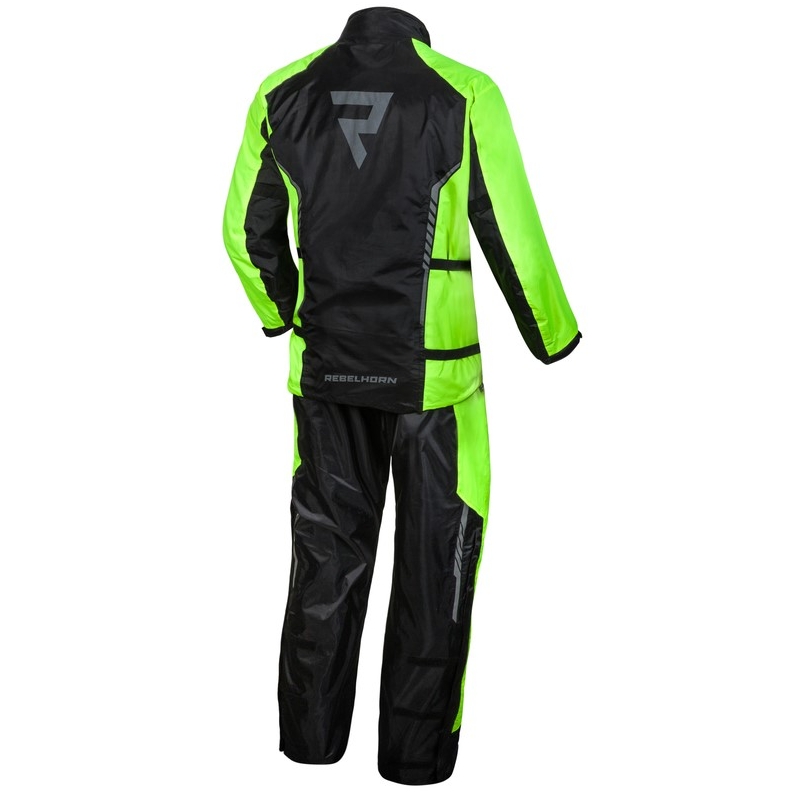 Rebelhorn Patrol fluo gelb-schwarzes Motorrad-Cape