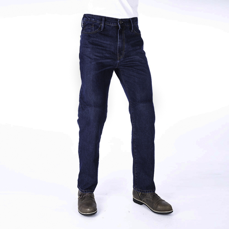 Oxford Original Approved Approved Jeans, blau und weiß