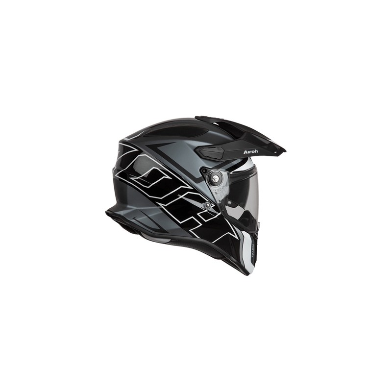 Helm Airoh Commander Duo schwarz Ausverkauf