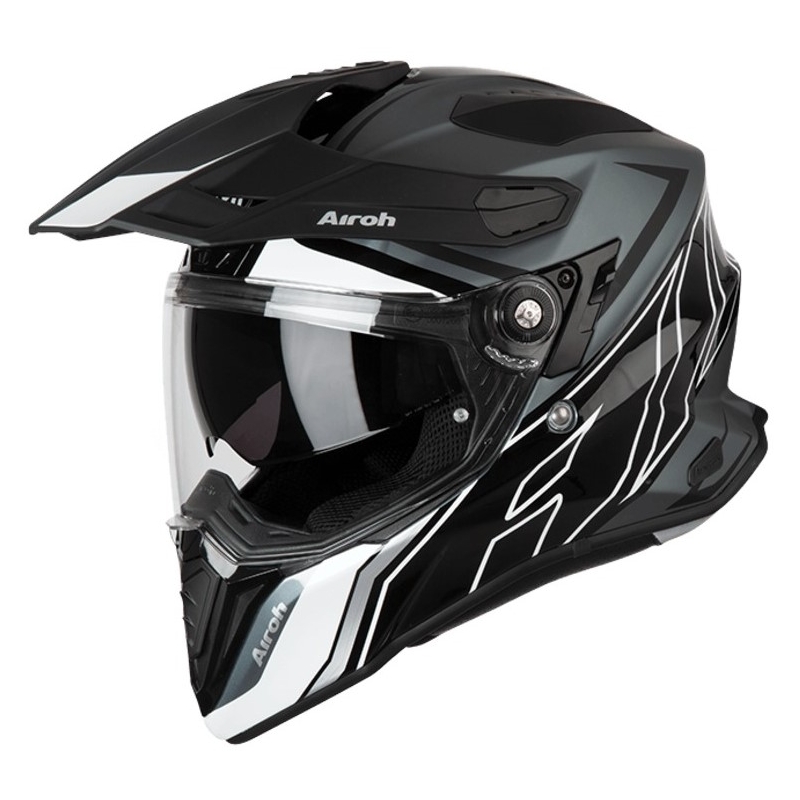 Helm Airoh Commander Duo schwarz Ausverkauf