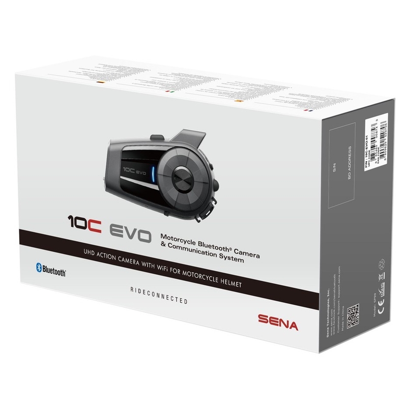 SENA Bluetooth-Freisprecheinrichtung mit integrierter 4K-Kamera 10C EVO