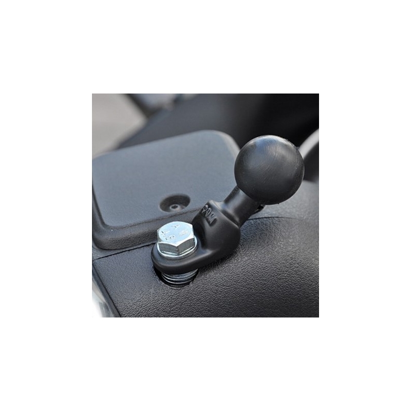 RAM-Halterungen mit 1"-Bolzen für Rückspiegel mit einem Durchmesser von bis zu 9 mm