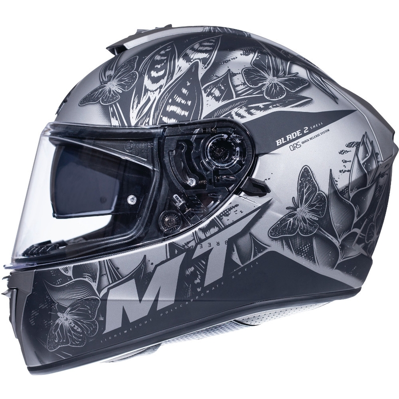 MT Blade 2 SV Breeze grau matt Integral Motorradhelm