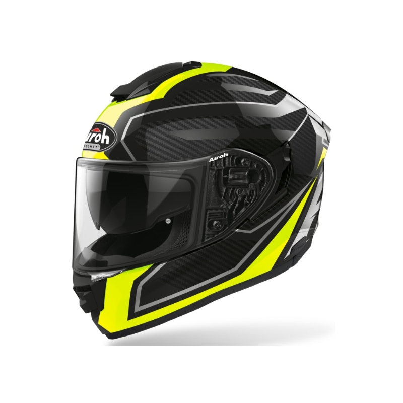 Airoh ST 501 Prime schwarz-grau-fluo gelb Integral Motorradhelm