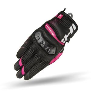 Frauen Shima X-Breeze 2 Schwarz und Rosa Motorradhandschuhe
